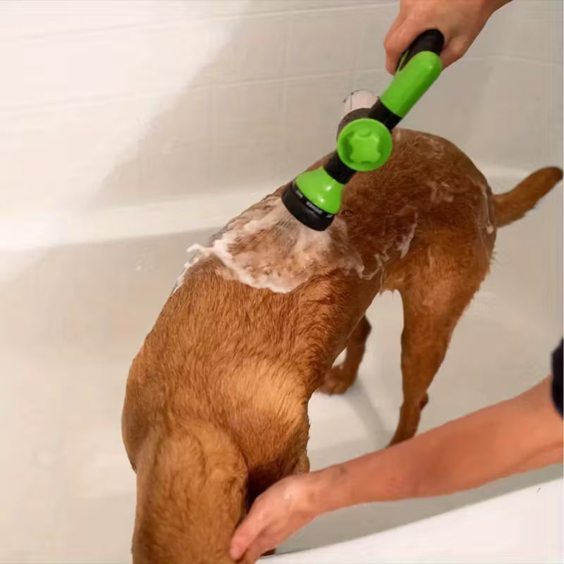 High-Pressure Pet Shower Gun with 3 spray modes