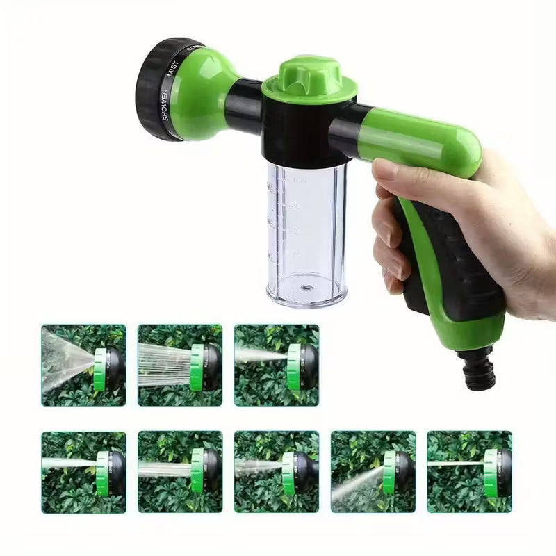 High-Pressure Pet Shower Gun with 3 spray modes