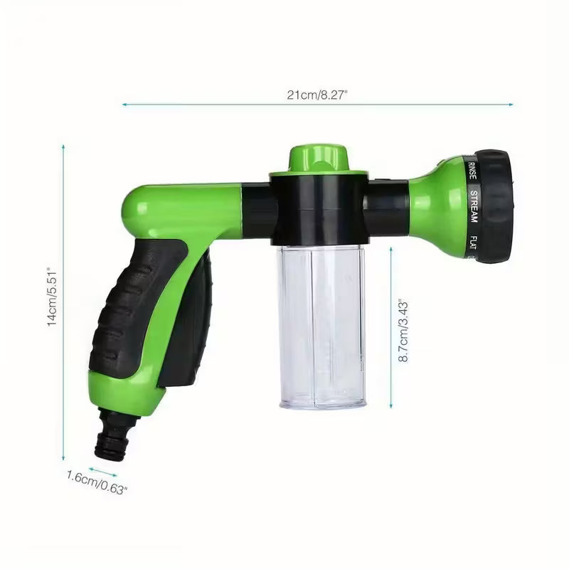 High-Pressure Pet Shower Gun with 3 spray modes